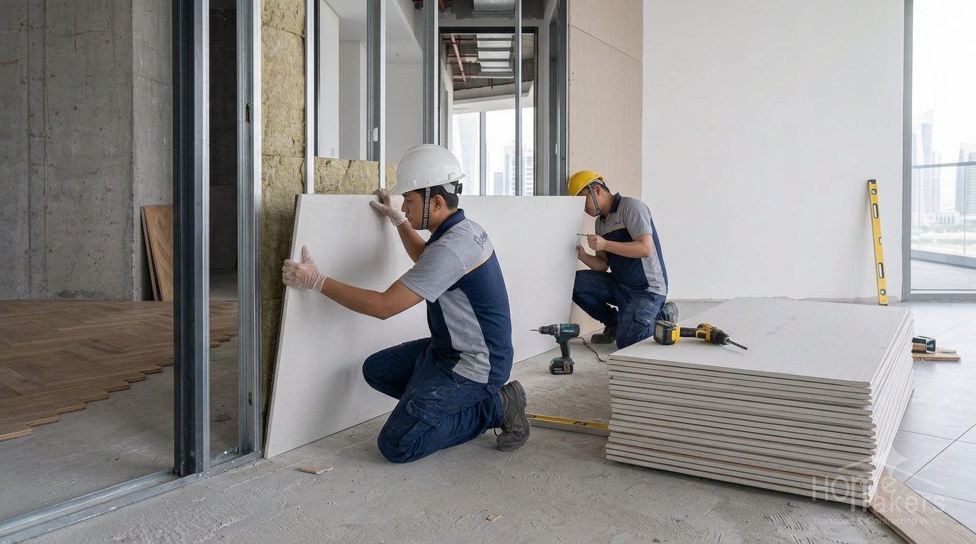 Acoustic Drywall Partitions 2